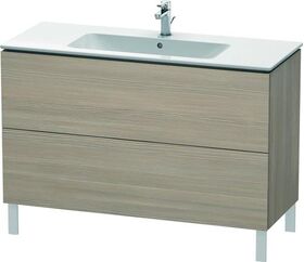 Duravit Waschtischunterbau L-CUBE 1220x481x704mm pine silver