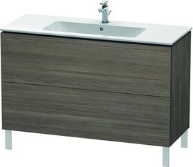 Duravit Waschtischunterbau L-CUBE 1220x481x704mm pine terra