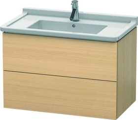 Duravit Waschtischunterbau L-CUBE 469x820x558mm mediterrane eiche