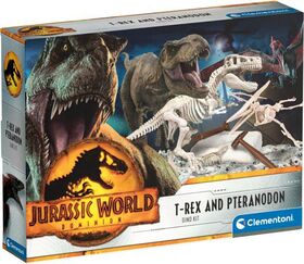 JUR 3 Ausgrabungs-Set T-Rex & Pteranodon