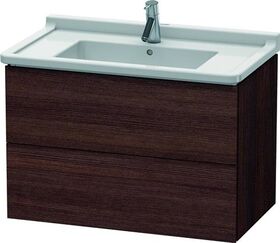 Duravit Waschtischunterbau L-CUBE 469x820x558mm kastanie dunkel