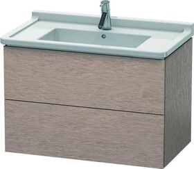 Duravit Waschtischunterbau L-CUBE 469x820x558mm eiche kaschmir