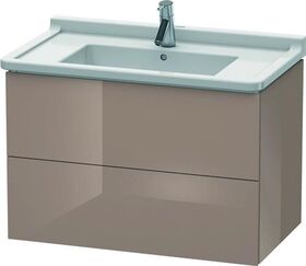 Duravit Waschtischunterbau L-CUBE 469x820x558mm cappuccino hochglanz