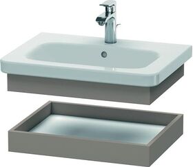 Duravit Ablageboard DURASTYLE 448x580x84mm basalt matt/basalt matt