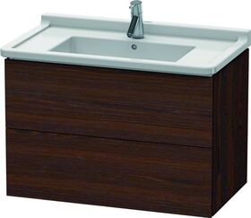 Duravit Waschtischunterbau L-CUBE 469x820x558mm nussbaum gebürstet