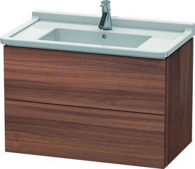 Duravit Waschtischunterbau L-CUBE 469x820x558mm nussbaum natur