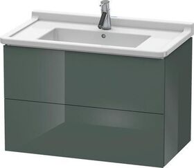 Duravit Waschtischunterbau L-CUBE 469x820x558mm dolomiti grey hochglanz