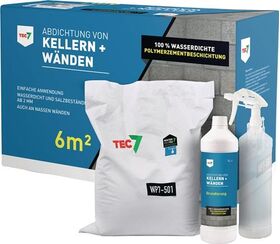 Abdichtung Keller u.Wände WP7-501 10kg Btl.+Zub.Krt.