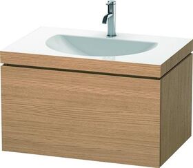 Duravit Möbelwaschtisch DARLING NEW 800x540mm o ÜL 1 HL europäische eiche