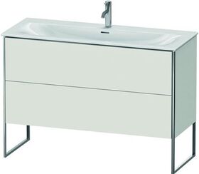 Duravit Waschtischunterbau XSQUARE 840x1210x478mm 2 Au No weiß seidenmatt