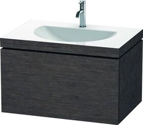 Duravit Möbelwaschtisch DARLING NEW 800x540mm o ÜL 1 HL Ei dunkel gebürstet