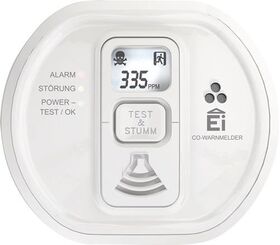 CO-Melder Ei208iDW H.105mm weiß 10 Jahre EI ELECTRONICS