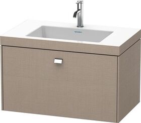 Duravit Waschtischunterbau BRIOSO 502x800x480mm m WT Vero Air G. chr 1 HL