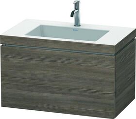 Duravit Waschtischunterbau L-CUBE m WT Vero Air 500x800x480mm 1 HL pi Ter