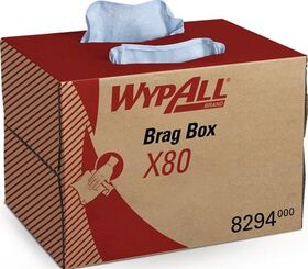 Wischtuch WypAll® X80 8294 L427xB282ca.mm blau 1-lagig WYPALL