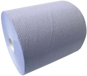 CWS Rollenpapier 3-lagig 6x100 m Rollen 220mm breit blau