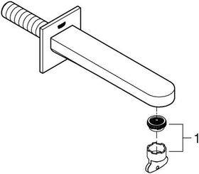 Grohe Wanneneinlauf PLUS ha graph gebü