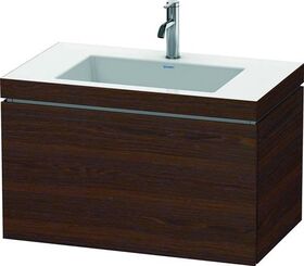 Duravit Waschtischunterbau L-CUBE m WT Vero Air 500x800x480mm 1 HL NB geb