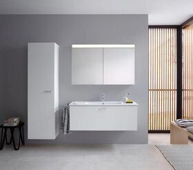 Duravit Hochschrank XBASE 1760x400x358mm Türansch links weiß matt