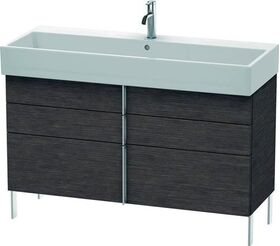 Duravit Waschtischunterbau VERO AIR 581x1184x431mm eiche dunkel gebürstet