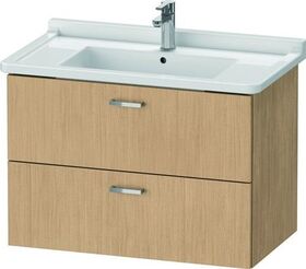 Duravit Waschtischunterbau XBASE 2 Schubkästen 560x800x468mm eiche natur