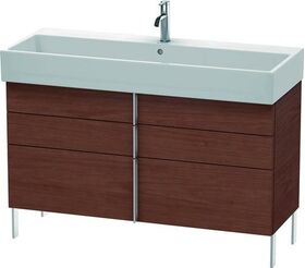 Duravit Waschtischunterbau VERO AIR 581x1184x431mm amerik. nussbaum