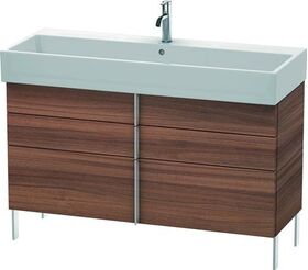 Duravit Waschtischunterbau VERO AIR 581x1184x431mm nussbaum natur