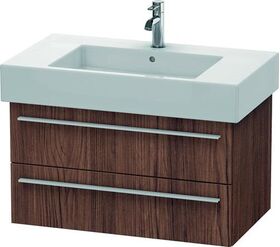 Duravit Waschtischunterbau X-LARGE 468x800x448mm nussbaum dunkel