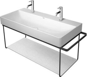 Duravit Metallkonsole DURASQUARE wandh für Waschtisch 235310 schwarz matt