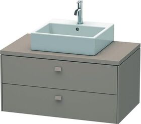 Duravit Konsolenunterschrank BRIOSO Griffe Frontfarbe 442x920x550mm bas matt