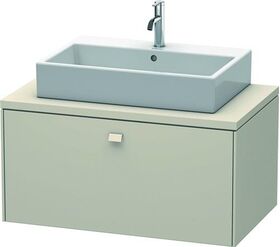 Duravit Konsolenunterschrank BRIOSO Gri Frontfarbe 442x920x550mm taupe matt