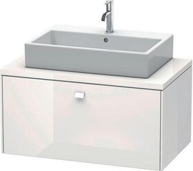 Duravit Konsolenunterschrank BRIOSO Gri Frontfarbe 442x920x550mm we hgl