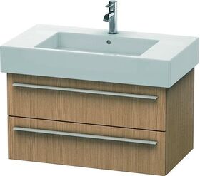 Duravit Waschtischunterbau X-LARGE 468x800x448mm europäische eiche