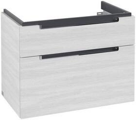 V&B Waschtischunterschrank SUBWAY 2.0 787x590x449mm White Wood