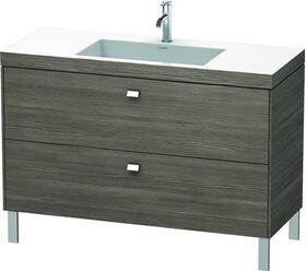 Duravit Waschtischunterbau BRIOSO 701x1200x480mm m WT Vero Air Gri chr 1 H