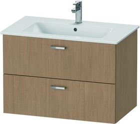 Duravit Waschtischunterbau XBASE 2 Schubk 552x800x475mm europäische eiche