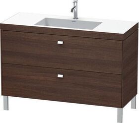 Duravit Waschtischunterbau BRIOSO 701x1200x480mm m WT Vero Air Gri chr o H