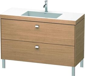 Duravit Waschtischunterbau BRIOSO 701x1200x480mm m WT Vero Air Gri chr 1 H