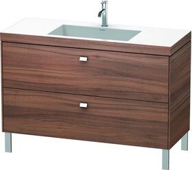 Duravit Waschtischunterbau BRIOSO 701x1200x480mm m WT Vero Air Gri chr 1 H