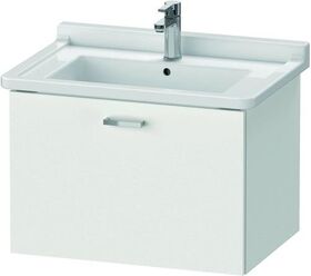 Duravit Waschtischunterbau XBASE 1 Auszug 448x650x468mm weiß matt