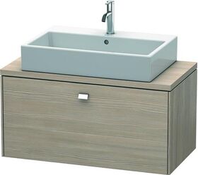 Duravit Konsolenunterschrank BRIOSO Griff chrom 442x920x480mm pine silver