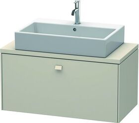 Duravit Konsolenunterschrank BRIOSO Gri Frontfarbe 442x920x480mm taupe matt