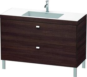 Duravit Waschtischunterbau BRIOSO 701x1200x480mm m WT Vero Air Gri chr 1 H