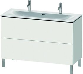 Duravit Waschtischunterbau L-CUBE 704x1220x481mm weiß matt