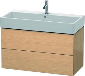 Duravit Waschtischunterbau L-CUBE 544x984x459mm eiche gebürstet