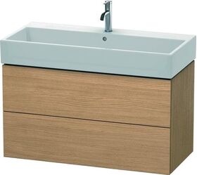 Duravit Waschtischunterbau L-CUBE 544x984x459mm europäische eiche