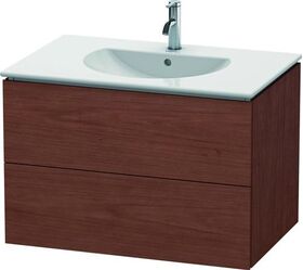 Duravit Waschtischunterbau L-CUBE 534x820x550mm amerikanisch nussbaum