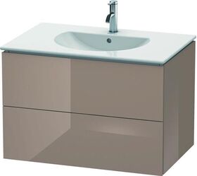 Duravit Waschtischunterbau L-CUBE 534x820x550mm cappuccino hochglanz