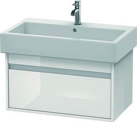 Duravit Waschtischunterbau KETHO 440x750x410mm weiß hochglanz