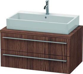 Duravit Konsolenunterschrank X-LARGE 440x900x548mm nussbaum dunkel